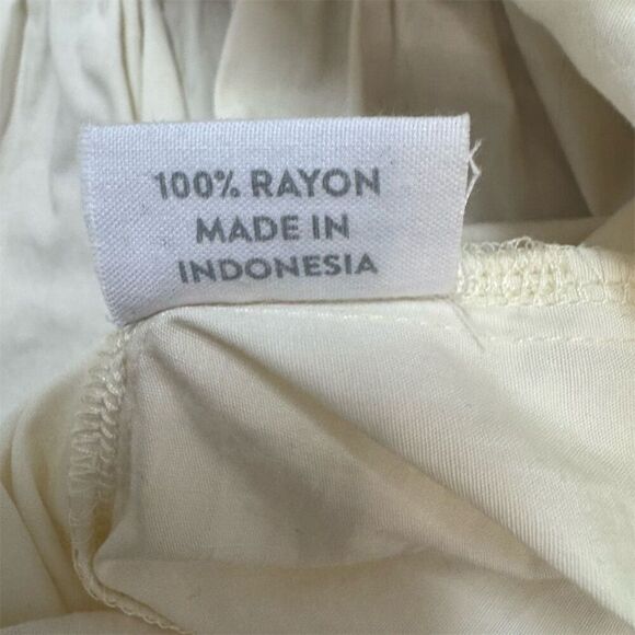 NWOT Keliki Hawaii Women's Strapless Black and White Bubble Hem Mini Dress S - Picture 6 of 6